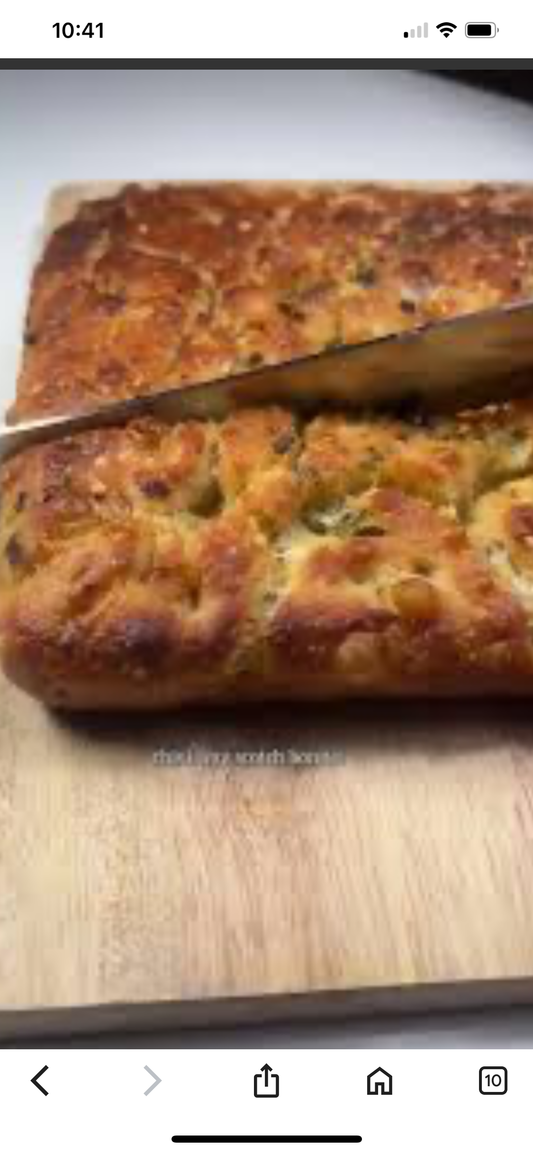 Thyme & Sea Salt Focaccia