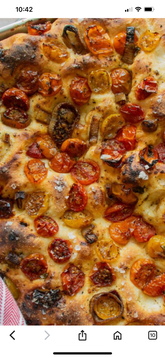 Roasted Garlic & Rosemary Focaccia